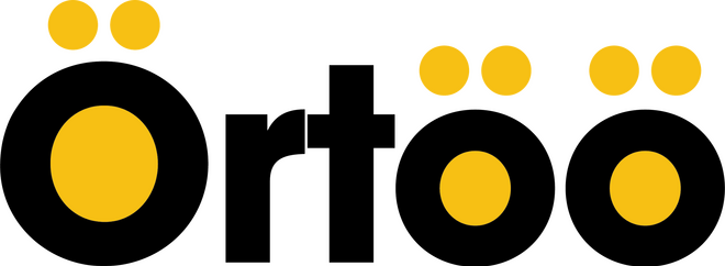 Ortoo Logo White Bkd